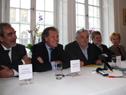 Conferencia de prensa del Presidente José Mujica en la Embajada de Uruguay en Suecia