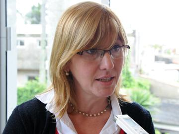 Coordinadora del programa, Cristina Lustemberg