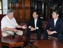 Mujica recibe delegación parlamentaria coreana