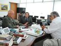 Reunión del Presidente José Mujica con el capitán Panaggiotis, titular de la empresa Tsakos