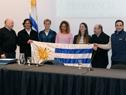 Secretaría del Deporte entregó Pabellón Nacional a deportistas que integran la selección de atletismo