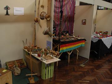 Vista de las exposiciones