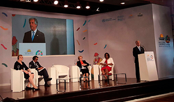 El presidente Tabaré Vázquez inauguró la Conferencia Mundial sobre Enfermedades No Transmisibles