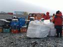 Buque “Vanguardia” abastece de alimentos y pertrechos a Base Artigas tras 11 días de navegación