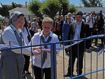 Inauguración del centro CAIF "San José"