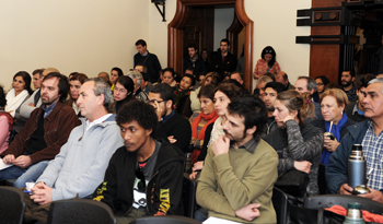 Participantes del Foro de Riesgos y Daños