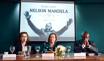 Entrega de premios Nelson Mandela en su edición 2015