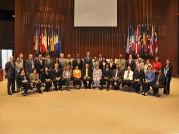 Foto familiar de los ministros