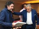 Encuentro del Presidente José Mujica con el cantautor y poeta español Joaquín Sabina