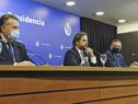 Presidente de la República, Luis Lacalle Pou, encabezó conferencia de prensa en Torre Ejecutiva