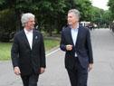 Presidente Vázquez y ministros fueron recibidos por el presidente Mauricio Macri Presidente Vázquez y ministros fueron recibidos por el presidente Mauricio Macri