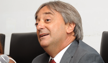 Secretario nacional del Deporte, Fernando Cáceres