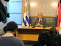 Conferencia de Vázquez sobre construcción de una nueva planta de celulosa en el país