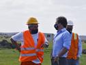 Presidente Luis Lacalle Pou recorrió obras en canal Andreoni Presidente Luis Lacalle Pou recorrió obras en canal Andreoni