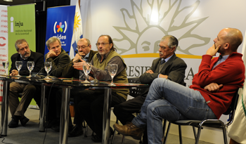 Autoridades en la presentación de Expo Educa 2014
