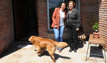 Ministra Eneida de León, en visita a Melo Ministra Eneida de León, en visita a Melo