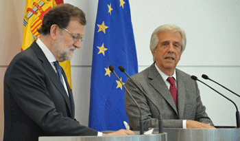 Conferencia de prenas Vázquez y Rajoy
