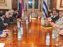 Reunión en Residencia Presidencial Suárez