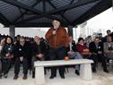Inauguración de obra en la escuela de tiempo completo N.° 108