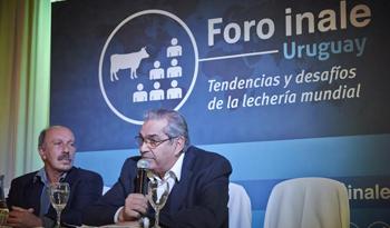 Benech habla en Foro “Tendencias y desafíos de la lechería mundial”