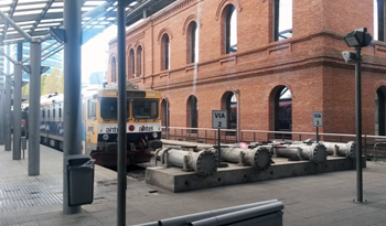 Unidad de AFE que viajará a barrio Peñarol durante las vacaciones de invierno