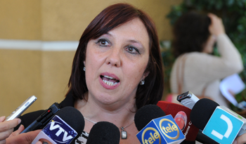Ministra de Salud Pública, Susana Muñiz