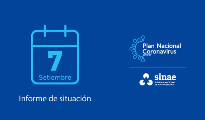 Portada del reporte diario del Sinae