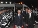 Delegación uruguaya encabezada por el presidente Tabaré Vázquez arribó esta madrugada a México