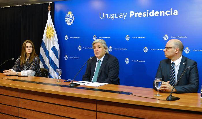 Conferencia del canciller Francisco Bustillo