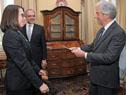 Vázquez recibió cartas credenciales de embajadores de México y de Estados Unidos