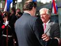 El presidente Tabaré Vázquez recibió al jefe del Gobierno español, Mariano Rajoy