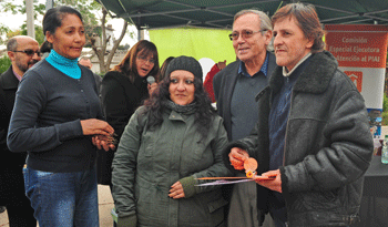 Entrega de viviendas en Carrasco Norte