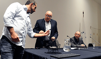 Sorteo del Fondo Celeste en el salón de actos de la Torre Ejecutiva