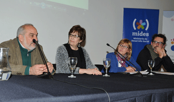 Wilson Netto, Marina Arismendi, Cristina Lustemberg y Federico Graña