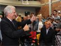 Presidente Vázquez inauguró proyecto educativo y cultural de UTU en el ex cine y teatro del Club Progreso de La Teja