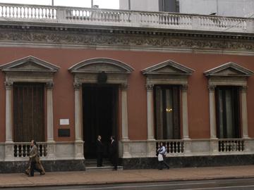 Fachada de Cancillería