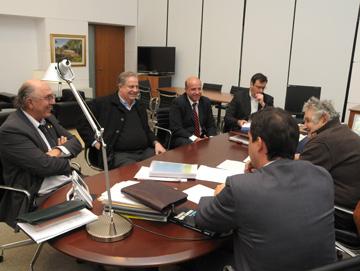 Reunión del Presidente con integrantes del Congreso de Intendentes