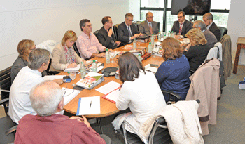 Reunión en Torre Ejecutiva