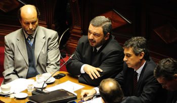 Presidente del BCU, Mario Bergara, en Comisión General del Senado Presidente del BCU, Mario Bergara, en Comisión General del Senado