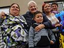 Topolansky participó en entrega de 38 viviendas a familias de Pando