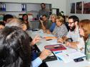 Ministra Eneida de León recibió organizaciones sociales de Salto