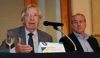 Vicepresidente Danilo Astori en presentación del portal Smart Talent