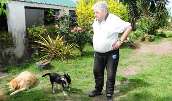 Presidente José Mujica en su chacra de Rincón del Cerro, Montevideo Presidente José Mujica en su chacra de Rincón del Cerro, Montevideo