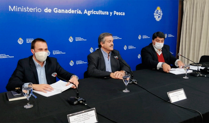 Autoridades del Ministerio de Ganadería, Agricultura y Pesca