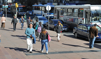 Transéuntes en Montevideo