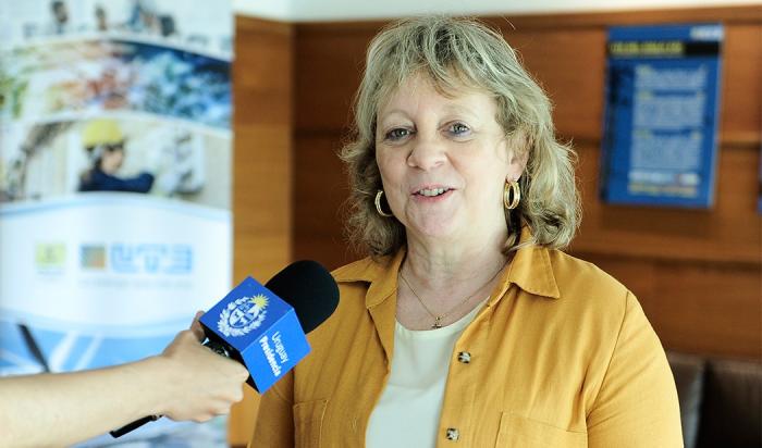 Presidenta de UTE, Silvia Emaldi