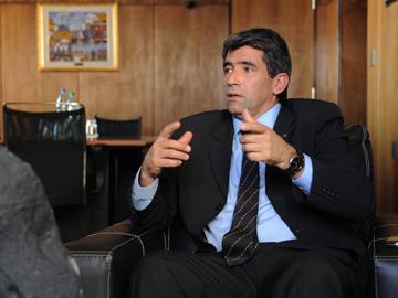 Raúl Sendic, presidente de ANCAP