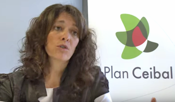 Claudia Brovetto, coordinadora del programa "Converation Classe", de enseñanza de inglés en Secundaria