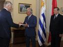 Presidente Vázquez recibió cartas credenciales de nuevos representantes de 13 países