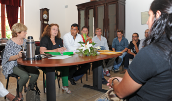 Autoridades de Educación y Cultura en audiencia con la sociedad civil de Paysandú